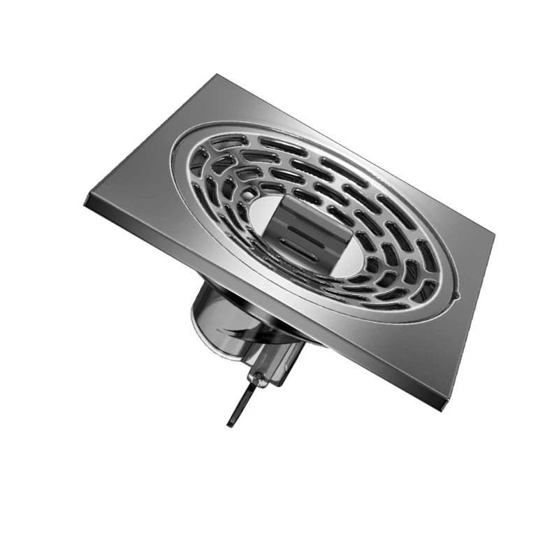 Drain en acier inoxydable, collecteur cheveux, salle bains, toilettes, égouts, douche