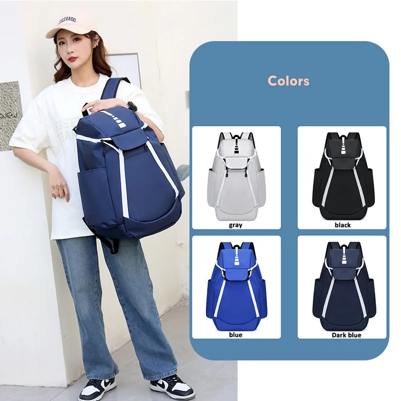 2023 Custom logo trend large outdoor gym sports Other basketball backpack computer bag