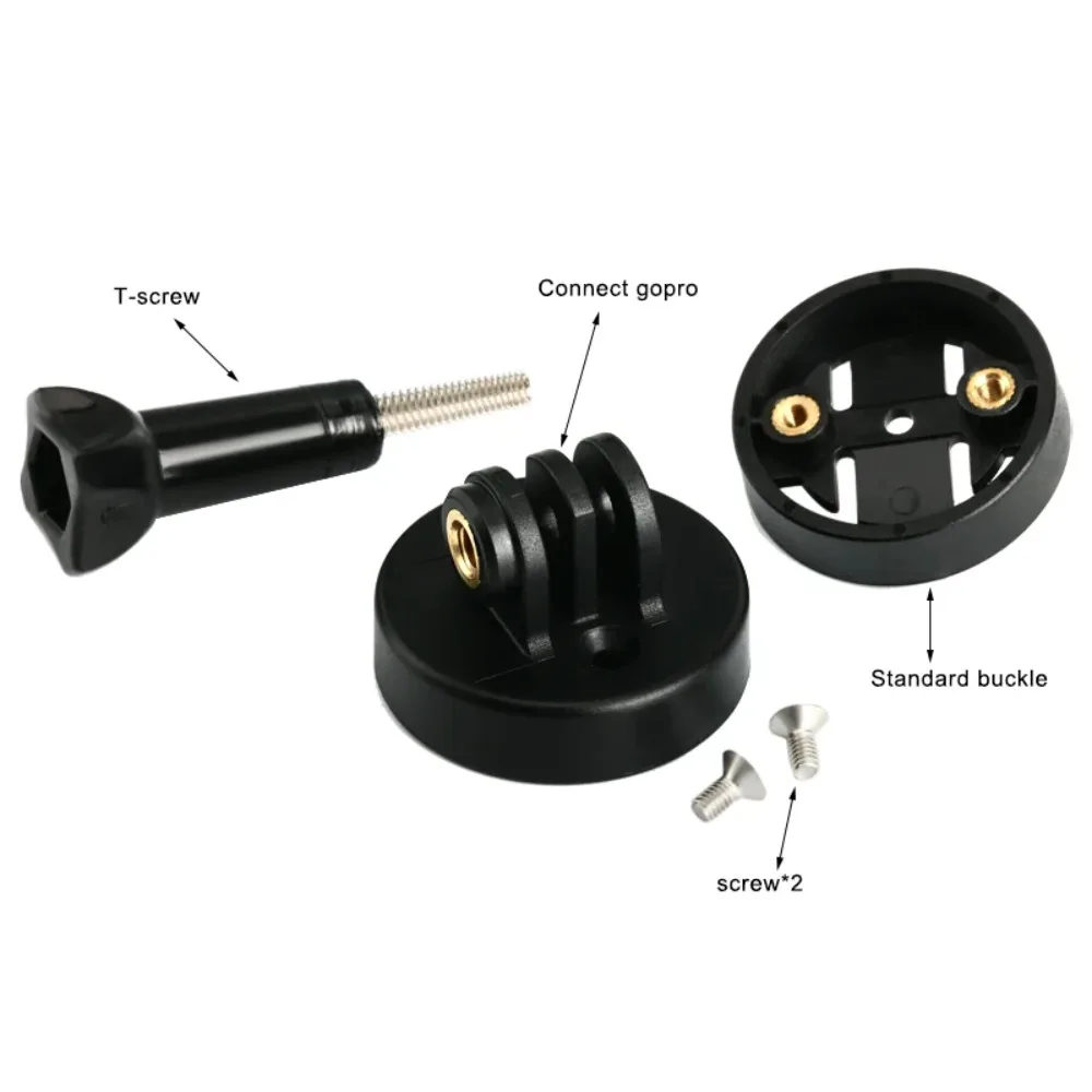 Bicycle Computer Base Adapter Mount Bike Computer Camera Mount For Garmin Edge Gopro Bracket Light Holder MTB Accessories view 4