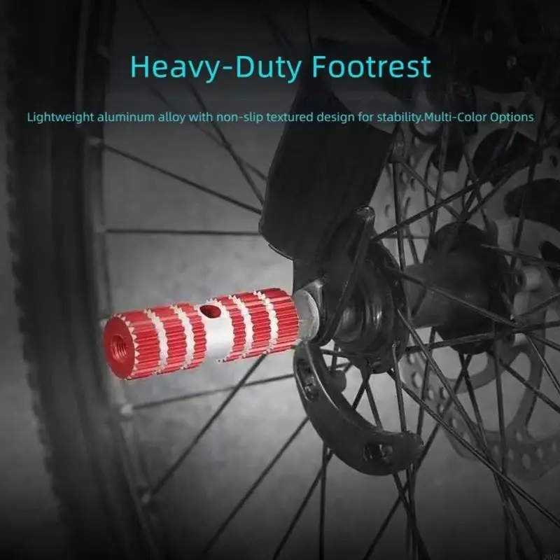 Bike Pegs Bicycles Rear Pedals Footrest for Passenger City Use Gear Form JOME