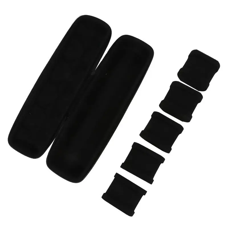 

Роскошный дорожный футляр для часов с 5 слотами — защитный ящик для хранения в твердом корпусе для мужских и женских часов и ювелирных изделий