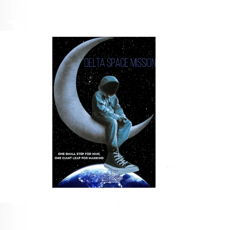 Delta Space Mission (2026), Print Art Canvas Poster,Living Room , Home Wall Decor Picture