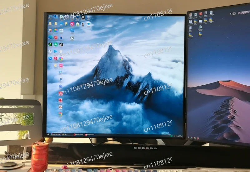 

Square Monitor Screen 27.6 Inch 2K 2560x2880 60Hz LG-IPS Panel 4-Sided Ultra-Narrow Bezel Computer Display