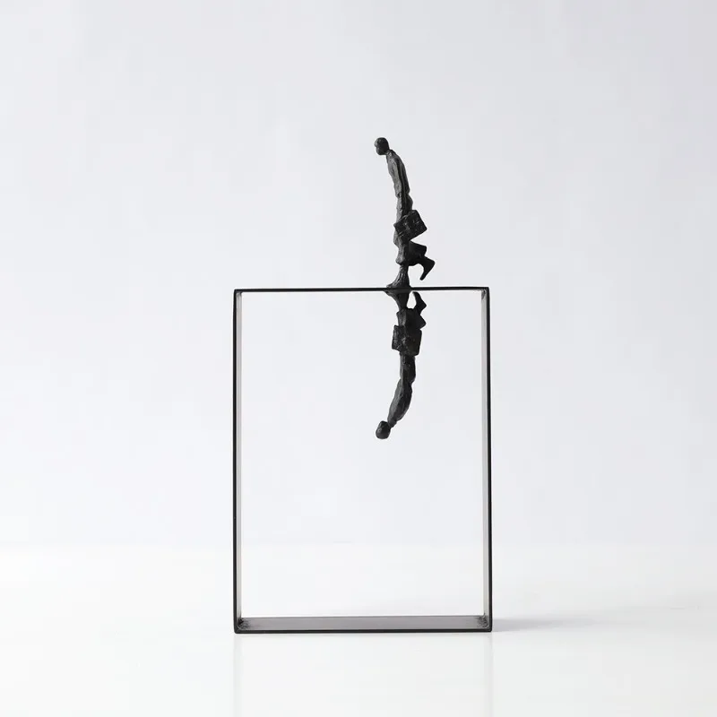 

Modern Figurines Living Room Desktop Art Figurines Abstract Bedroom Bedside Table Ornament Simple Home Decoration Accessories