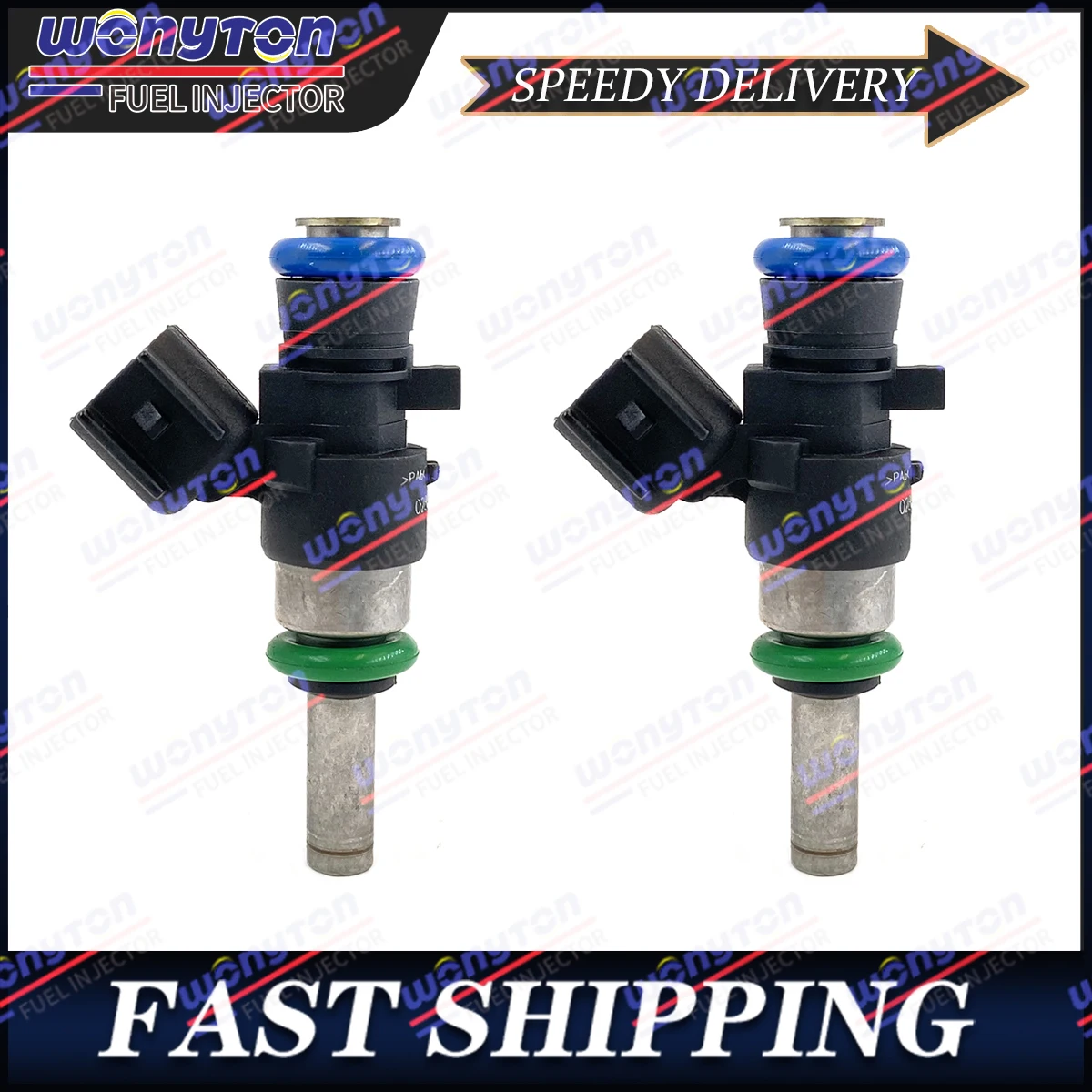 

Wonyton 2Pcs 2521387 Fuel Injectors Compatible with Polaris 2014-2019 S 4 RZR Ranger 1000 XP