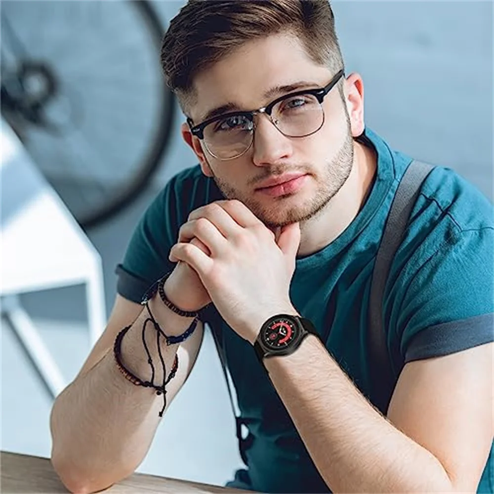 サムスンギャラクシーウォッチ用磁気シリコンウォッチバンド、ストラップ6、5、4、3、プロ、クラシック、アクティブ2、ギア、s3、フロンティアスポーツアクセサリー、20mm、22mm