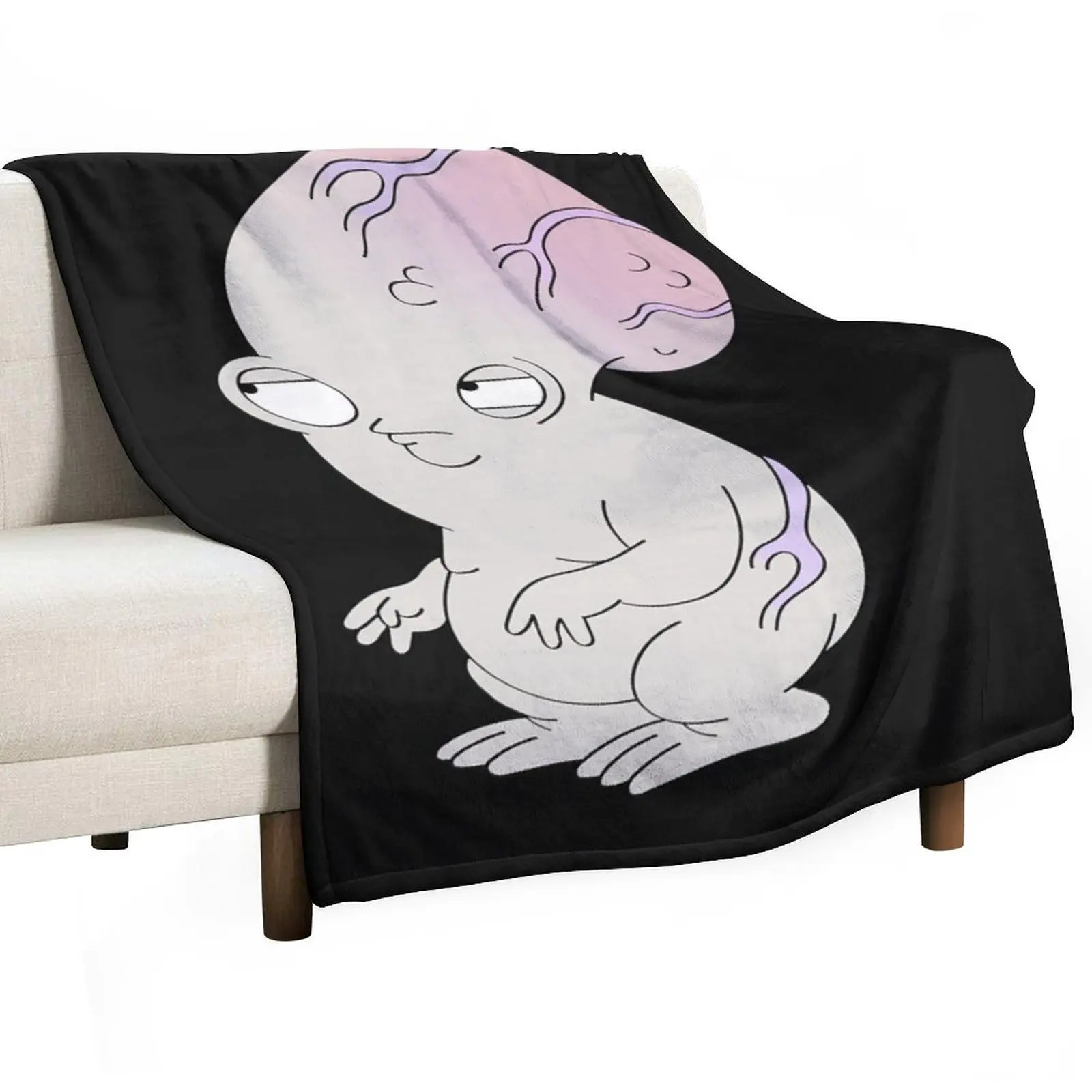 American Dad Rogu Classic T-Shirt Throw Blanket Picnic For Sofa Thin Large halloween Blankets