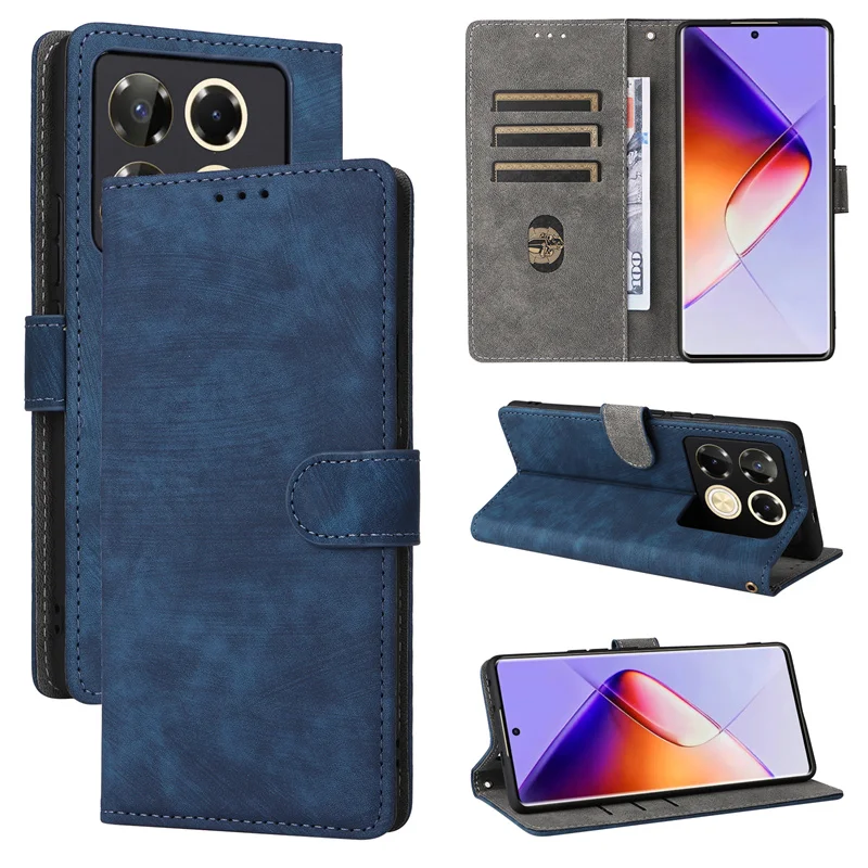 For Infinix Note 40 Pro 4G Protective Business Leather Magnetic Phone Case for Infinix Note 40 Pro 4G X6850 Phone Case