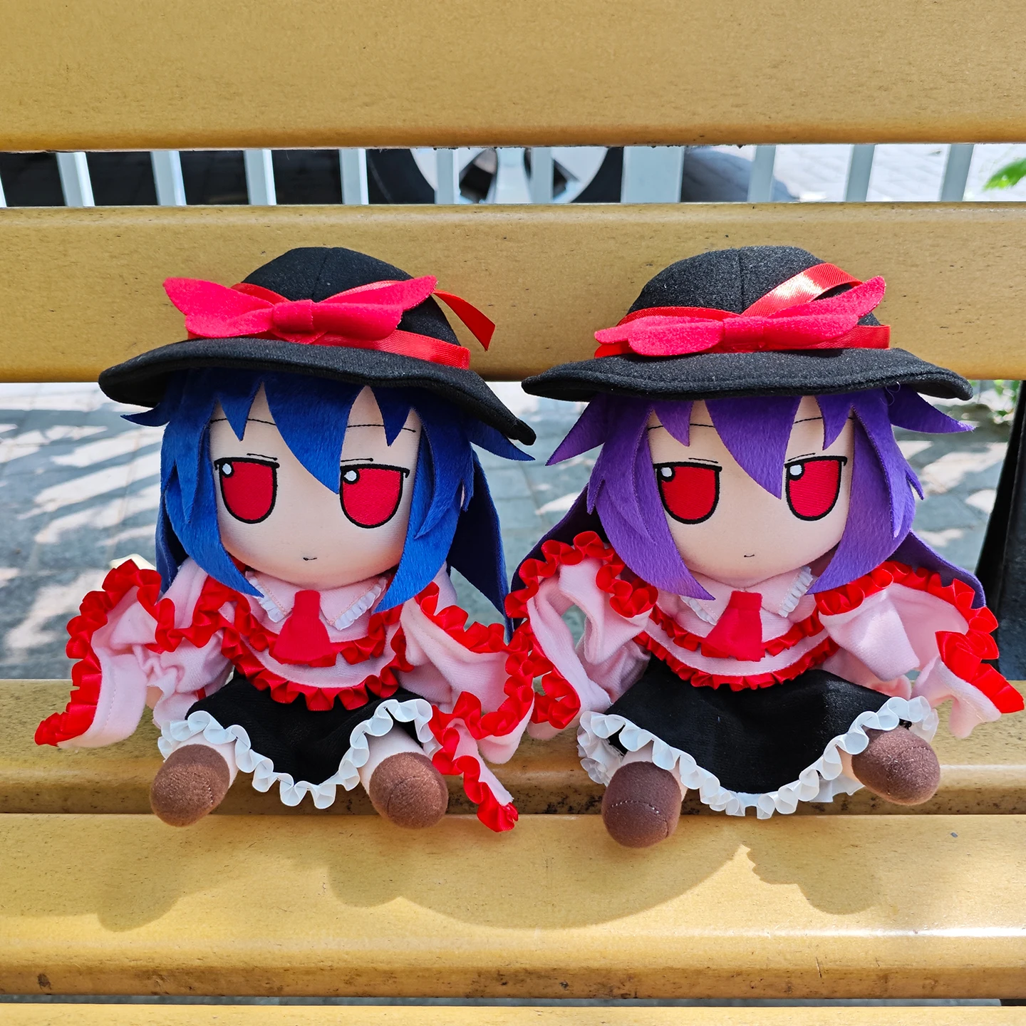 

20cm Anime Game TouHou Project Nagae Iku Fumo Series Cosplay Cotton Doll Sitting Plushies Idol Star Toy Figures Fans Gifts