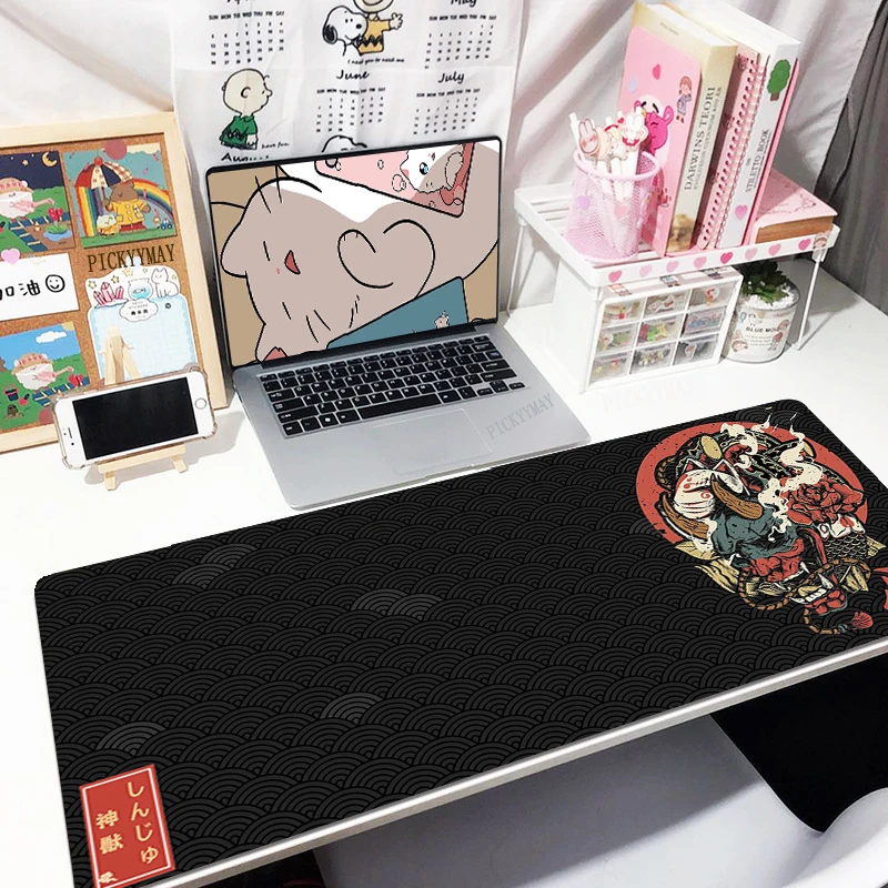 

Dragon Mouse Pads Gaming Mousepad Oriental Element Gamer Mouse Mat Keyboard Mats Desk Pad Mousepads XXL 90x40cm For Computer