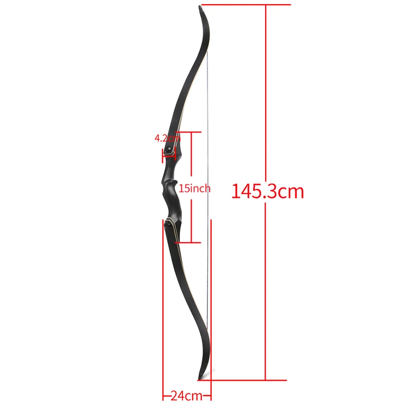 60 Inch Archery Takedown Recurve Bow 25-65lbs Magnesium Alloy Metal Bow Riser for Adults/Youth Archery Hunting Target Practice