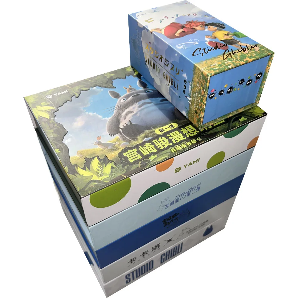 Wholesale Miyazaki Hayao Full Collection Cards Booster Box Anime Kids Table Cards And Hobbies For Kids Birthday Gifts