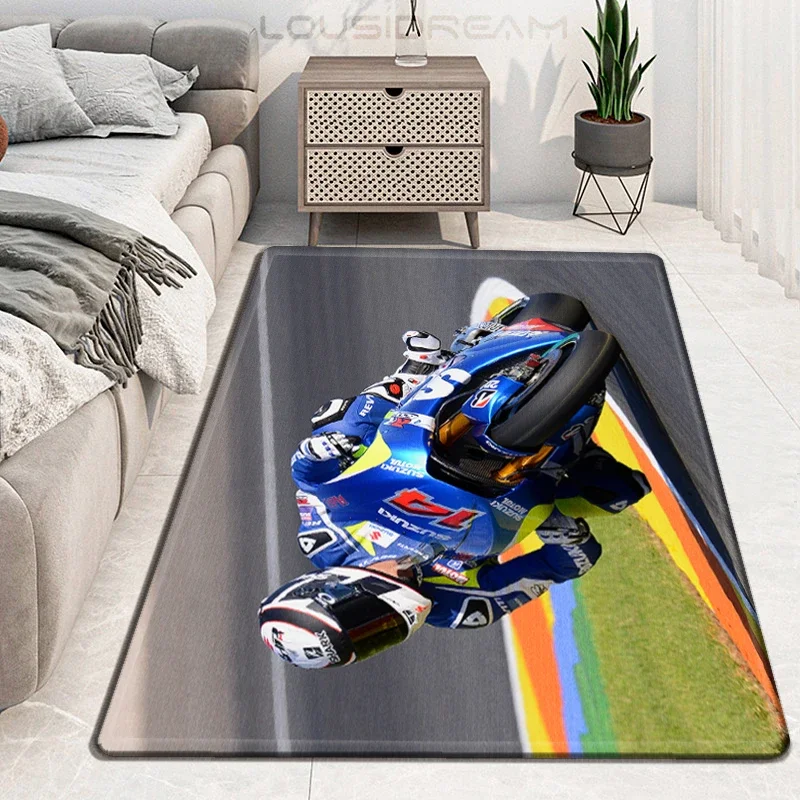 Motorcycle GP Mountain BikingSpeed Carpet Kitchen MEntrance Doormat Bedroom Floor Decoration Living Room Bathroom, Anti-slip Rug image 6