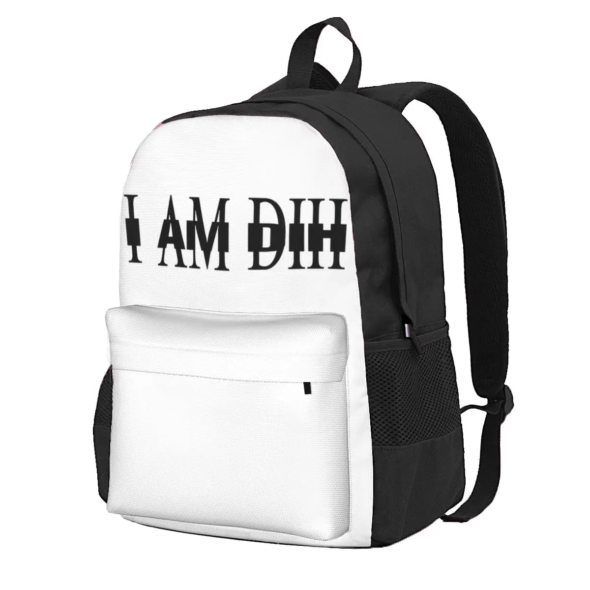 I AM DIH Playboi Carti MUSIC Student Backpack School Bag Hiking Travel Daypack for Boys Girls Fashion Bookbag Shoulder Bags