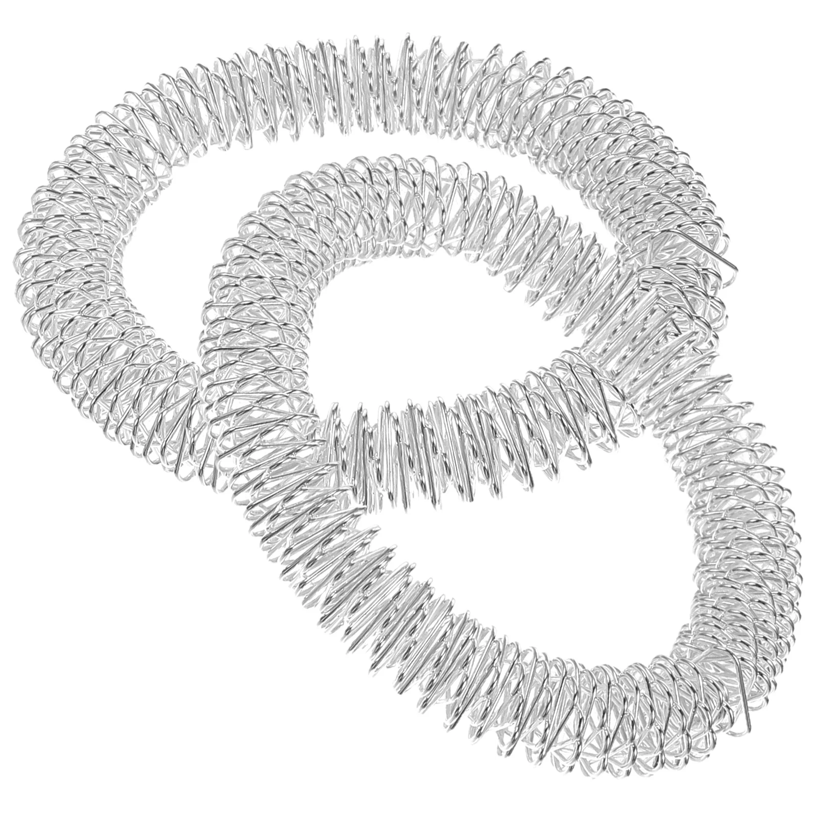 2 шт., массажные кольца на запястье, металлические кольца для акупрессуры для ручной терапии, инструмент для облегчения китайской медицины для компьютерных пользователей