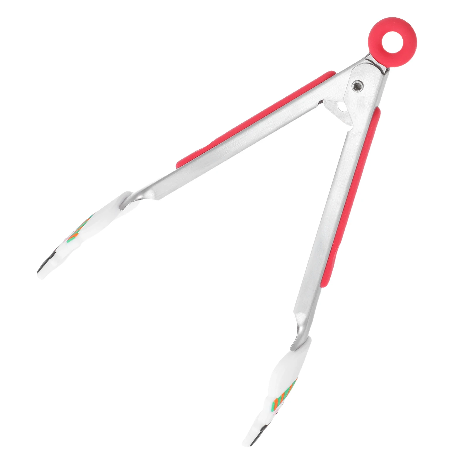 

Snowman Food Tongs Non Slip Kitchen Utensil High Temperature Resistant Stainless Steel Barbecue Grilling Bread Toast Serving