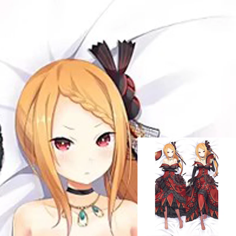

Dakimakura Anime Pillow Cover Priscilla Barielle Double Sided Print Life-size Halloween