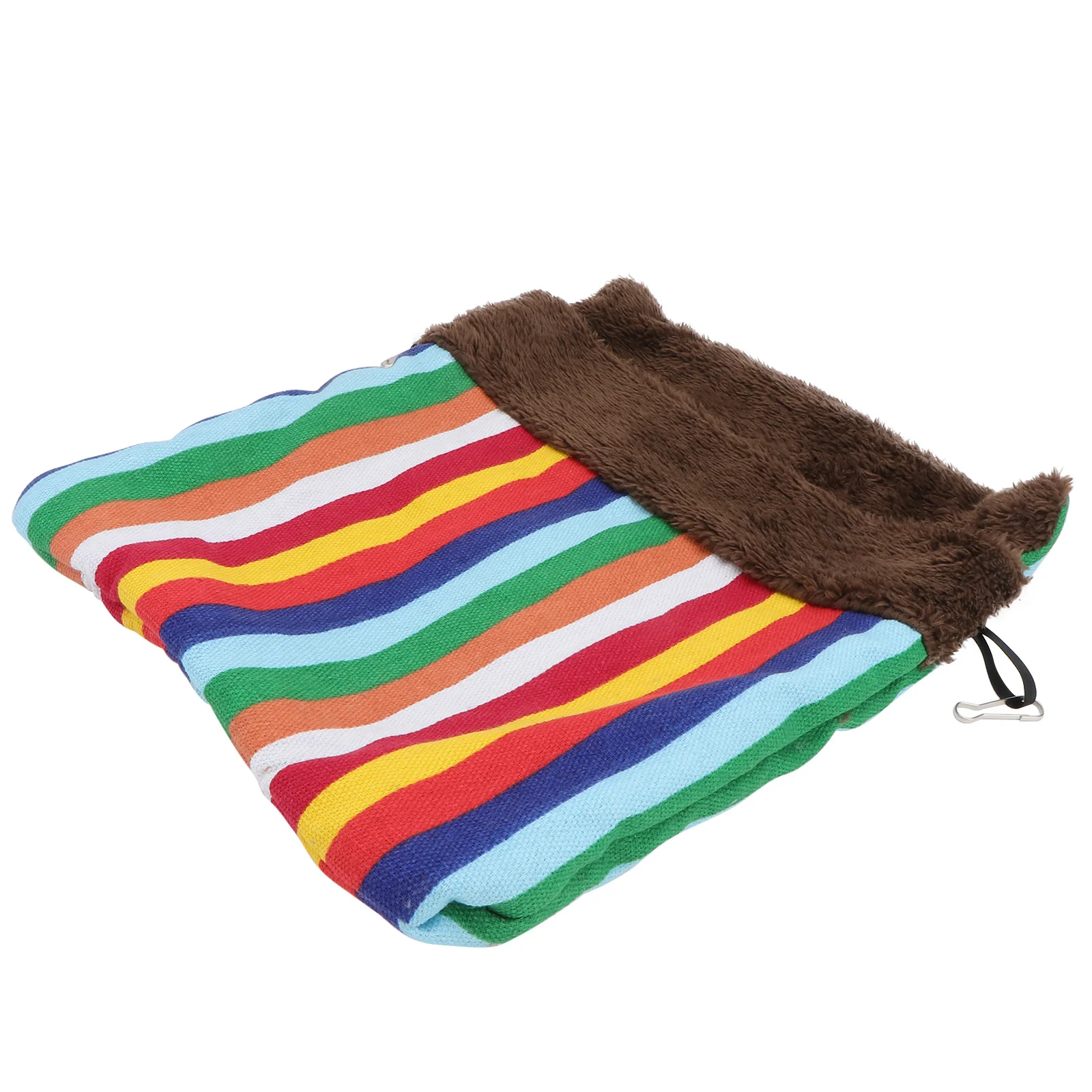 

1Pcs Small Pet Sleeping Bag Double PP Cotton Soft Hanging Pouch Breathable Warm Nest Hamster Cat Squirrel Bed Pet Supplies