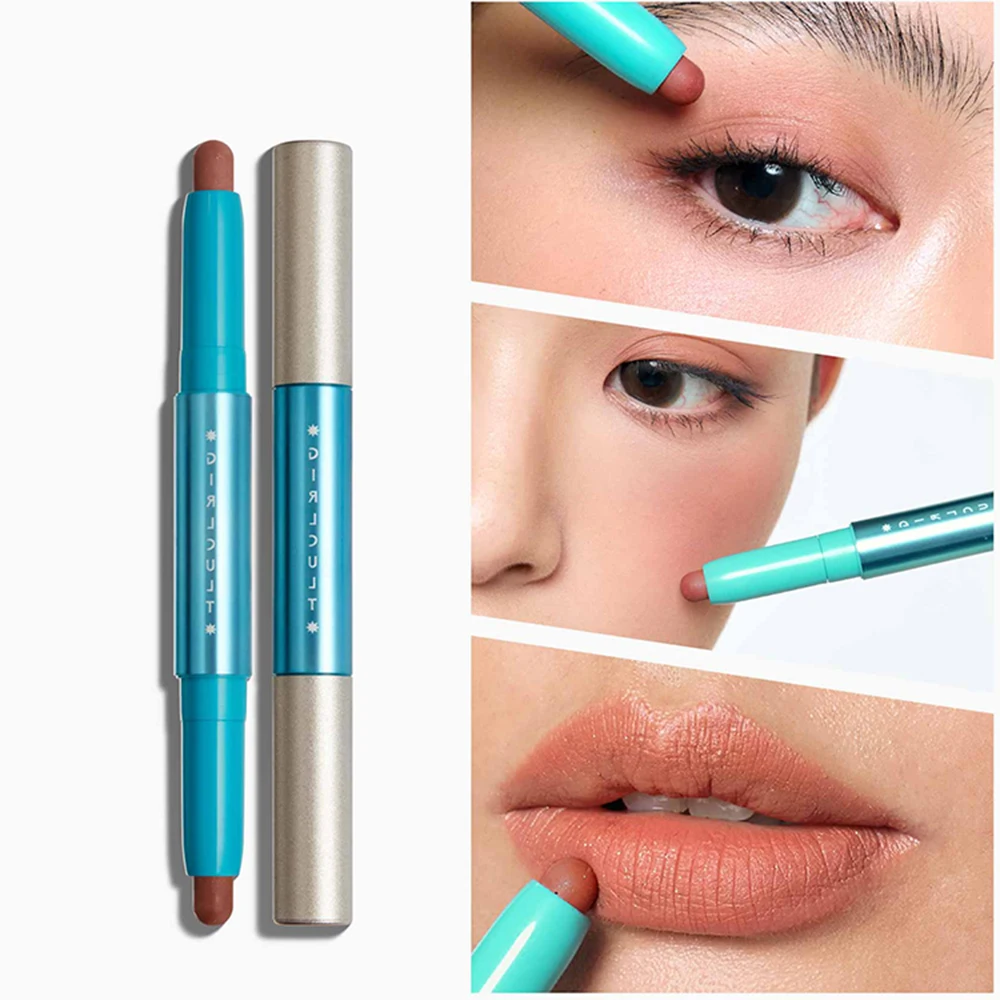 

Girlcult 3-in-1 Multi-Use Makeup Stick Lip Liner Blush Eyeshadow Long-Lasting Waterproof Matte Creamy Professional & Daily Use