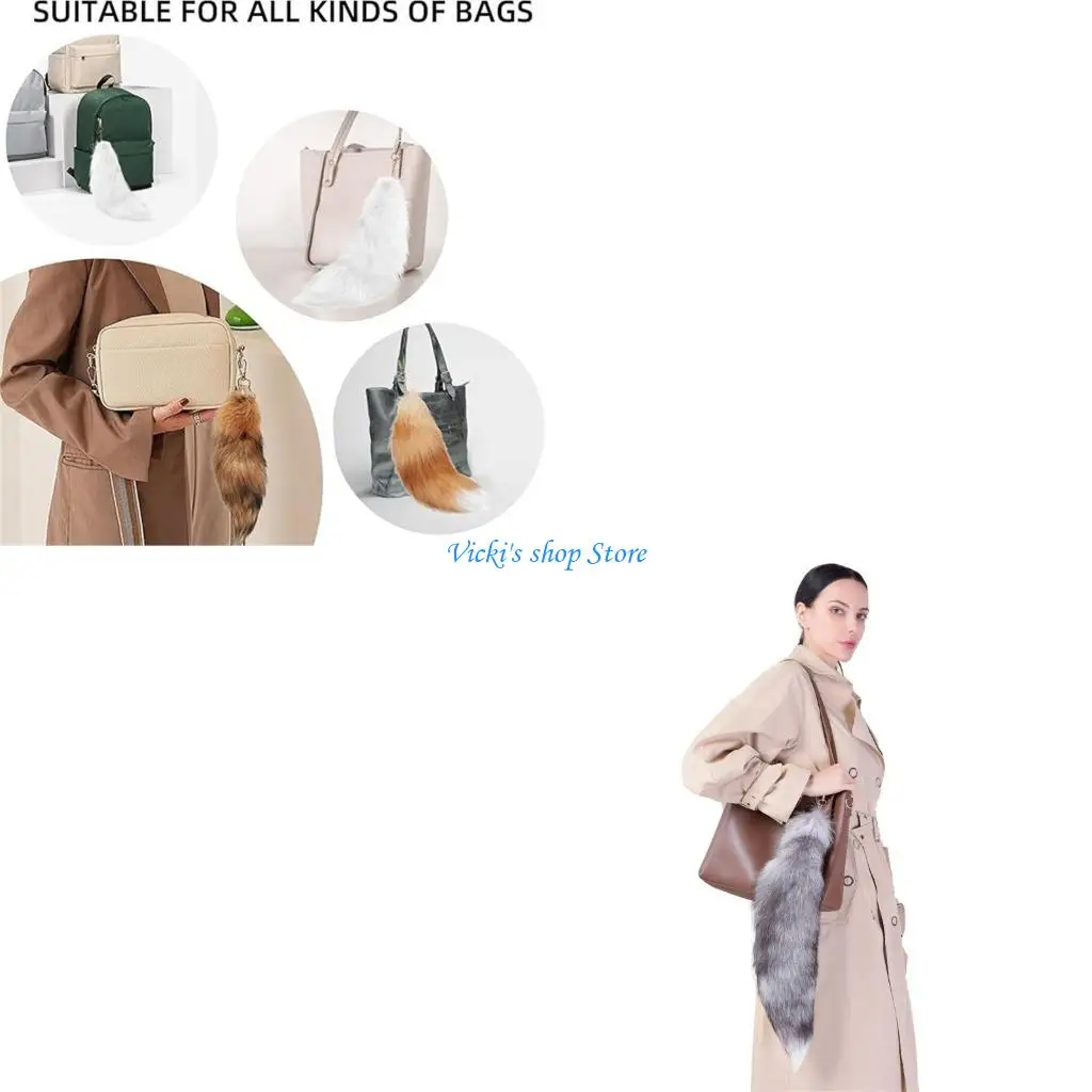 

3pcs Стильные лисы хвосты хвосты.