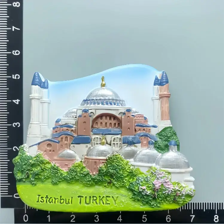 Hagia Sophia, Istanbul, Turkey fridge magnet decoration creative personality paste