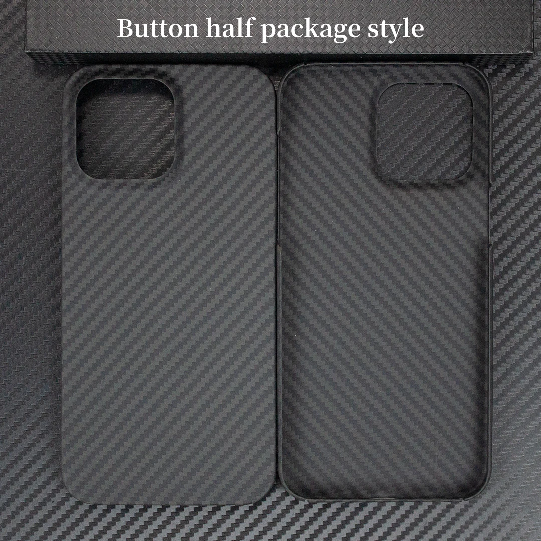 ACC-funda de fibra de carbono Real, carcasa de aramida ultrafina, anticaída, para Iphone 14, 13 Pro Max, 12Pro Max