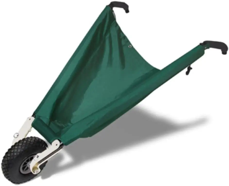 WheelEasy LE - Foldable Garden Cart (Wheelbarrow) with Easy Grip Handles