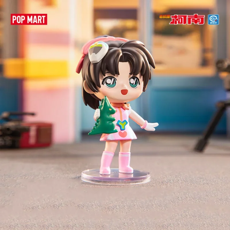 POP MART DETECTIVE CONAN CARNIVAL Series Blind Box Toys surprise box for Dolls Mystery kawaii Action Figure Model Cute Toy