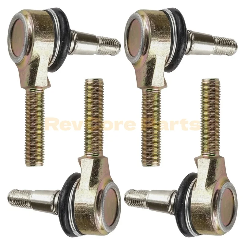 4PCS steering rod ball joint is suitable for Yamaha Grizzly 450 600 Banshee 200 350 Big Bear 350 Kodiak 400 Wolverine 350 YFM250