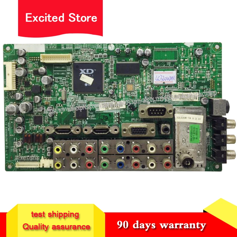 For LG 32LG30R/37LG30R main board EAX40043811/EAX40043808 working LC320WXN screen