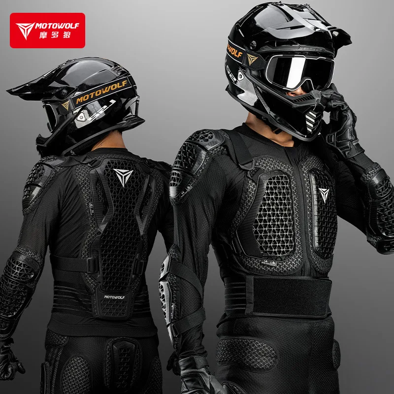 

Men Moto Body Armor Motorbike Moto Protection Gears Motorcycle Jacket Motocross Racing Jacket CE Approval