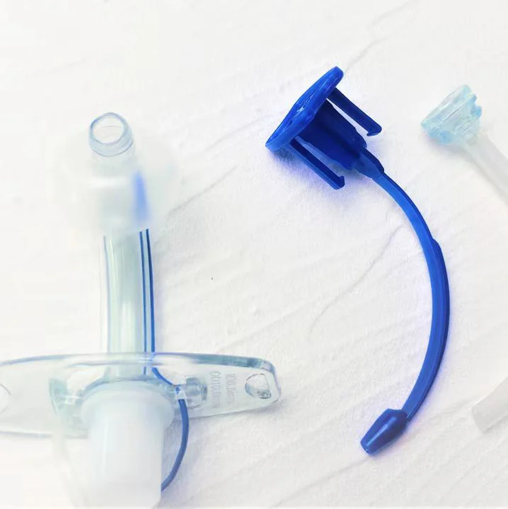 High Quality Medical Tracheostomy Tube with Inner Cannula Fenestrated Tracheostomy Tube fast shipping