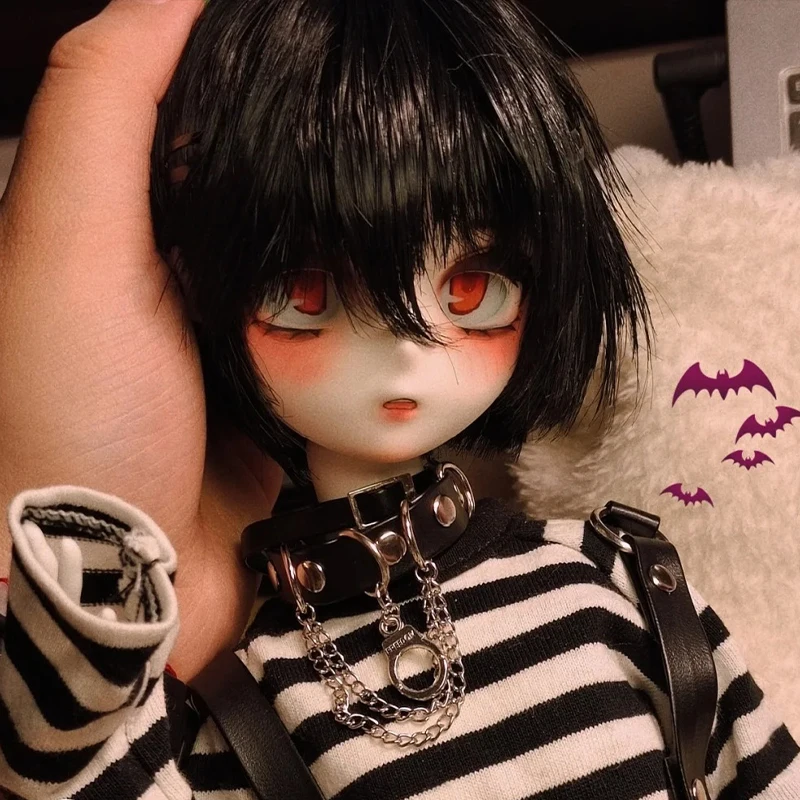 ตุ๊กตา bjd 1/4 สุนัขจิ้งจอกน่ารักสาวการ์ตูนที่สวยงามขั้นสูงเรซิ่นของเล่นของขวัญวันเกิดตุ๊กตามข้อเสนอตุ๊กตาก้อง