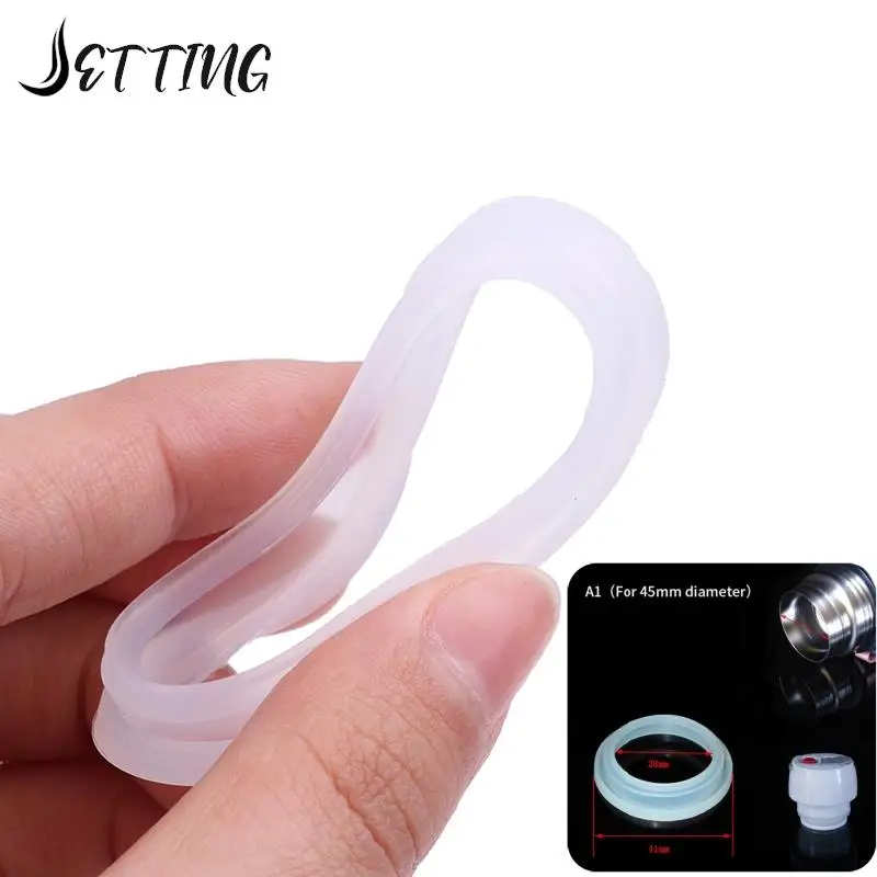 5Pcs Sealing O-Ring For 4.5cm 5.2cm Vacuum Bottle Cover Stopper Thermal Cup Lid Seals Gaskets