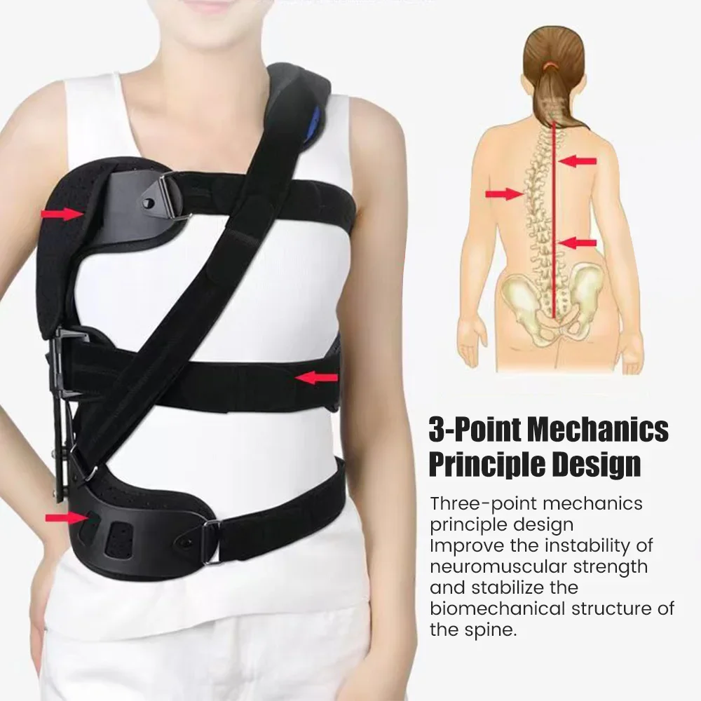 

Adjustable For Kids Children Adults Scoliosis Posture Corrector Spine Support Brace Scoliosis Back Postoperative Recovery Tools