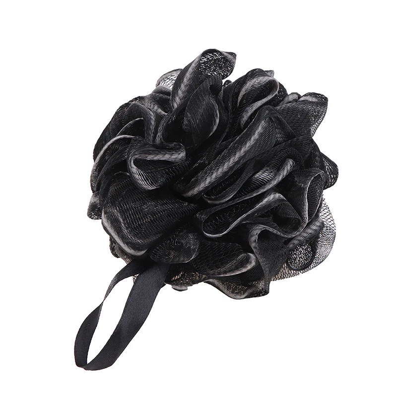 1PC Bamboo charcoal body bathing sponge brushs bath with natural Exfoliator shower flower Bathing dry body brush