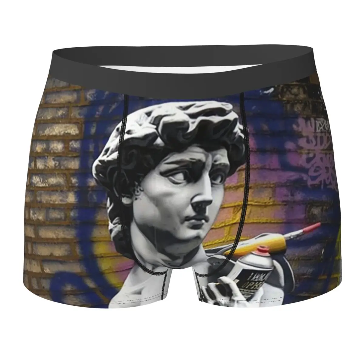 

Boxer Underpants Shorts Michelangelo David Panties Men's Ventilate Underwear for Homme Man Boyfriend Gift
