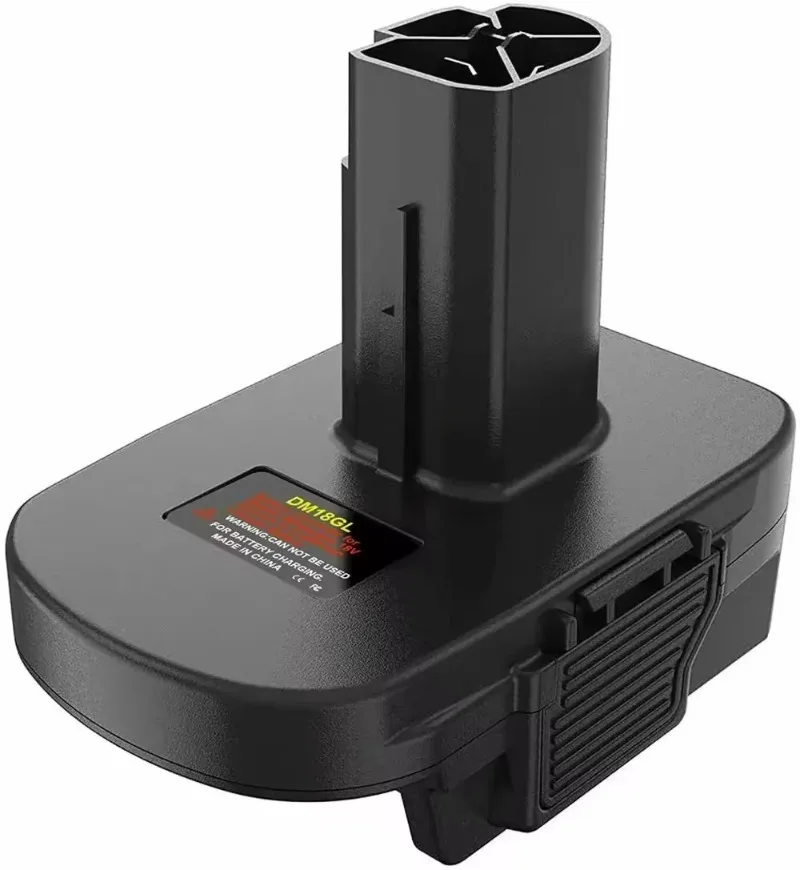 Imagem -04 - Conversor de Bateria Adaptador para Artesão Dewalt Milwaukee 19v 20v Bateria de Lítio Converter para Artesão 19.2v Bateria Tools Dm18gl