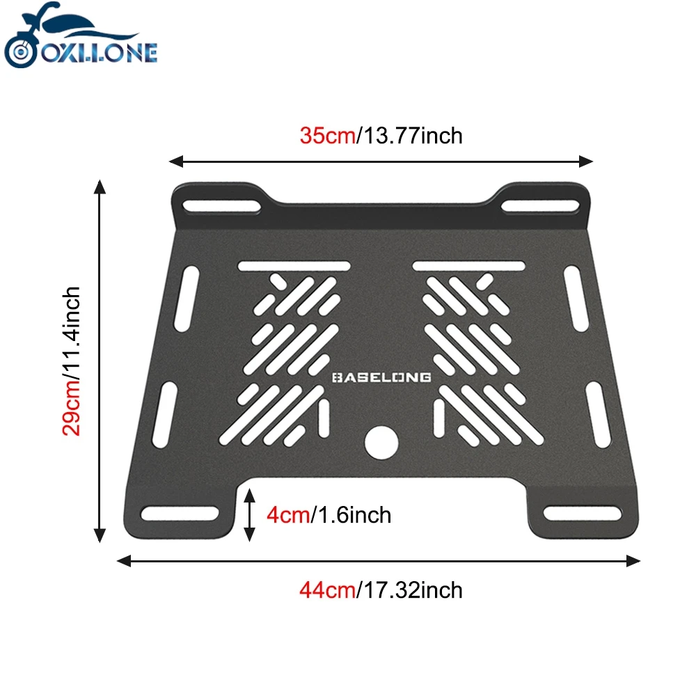 Universal Motorcycle FOR YAMAHA XT600 XT600E XT600Z XTZ250 XTZ660 XV750 Trunk Frame Plate Bracket Rear Luggage Support 2024 2023