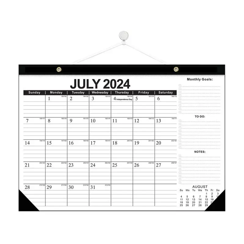 Monthly Desk Calendar 2025-2026 Large Organizer Family Planner Desk Calendar With Corner Protectors For Kids All Ages Family