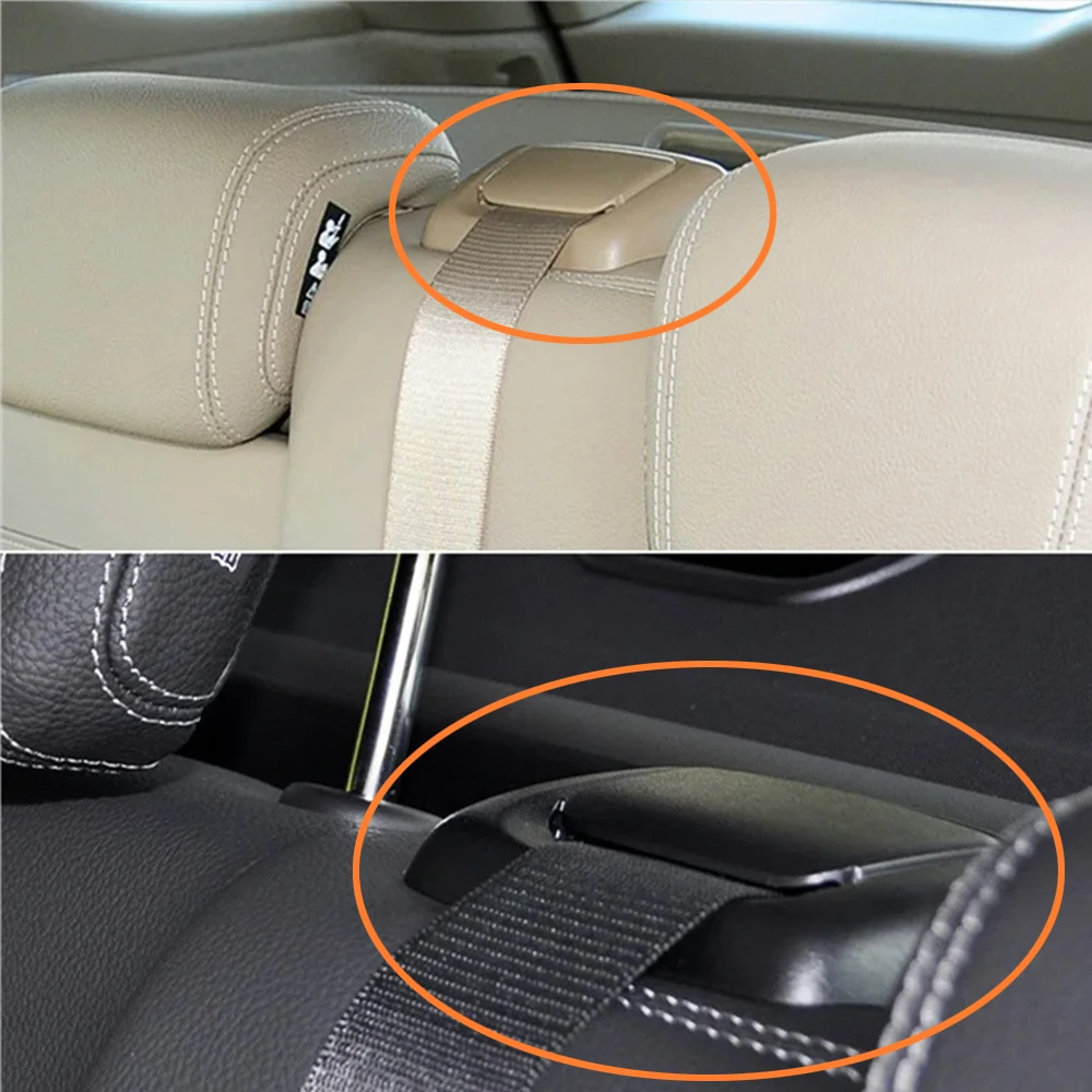Car Rear Seat Central Safty Belt Guide Cover Buckle Clip For Mercedes Benz ML GL GLE GLS 2012-2016 W166 X166 W292 1669213800