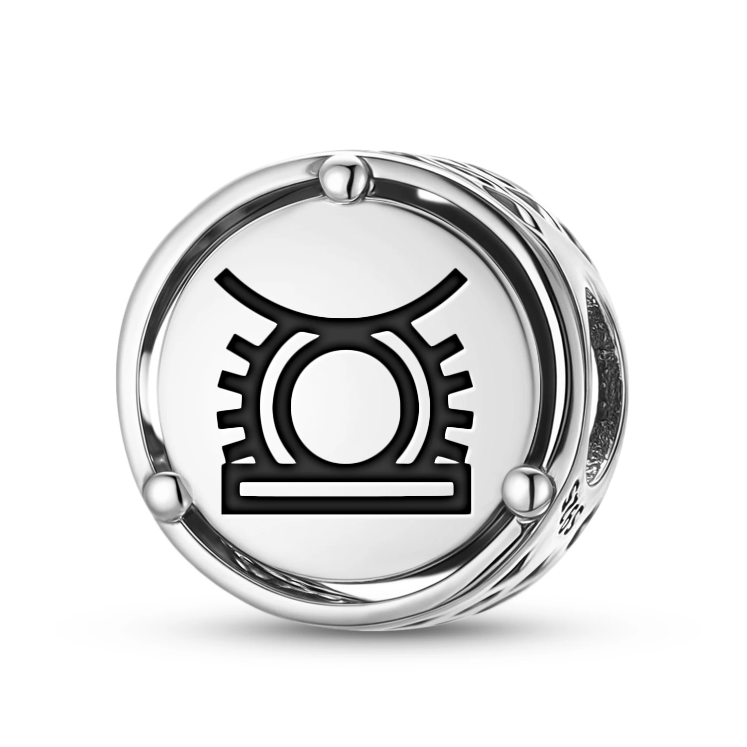 

925 Sterling Silver Adinkra Ohene Adwa Charm Fit Original Bracelet Diy Jewelry Accessories Family Bead