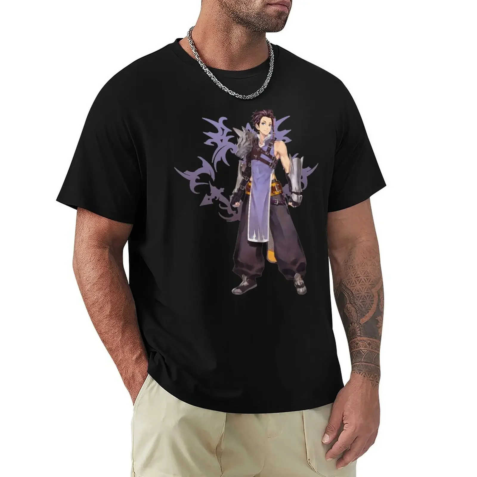 

Awesome Art LAW Tales Of Arise Games T-shirt anime clothes tops t shirts for men pack