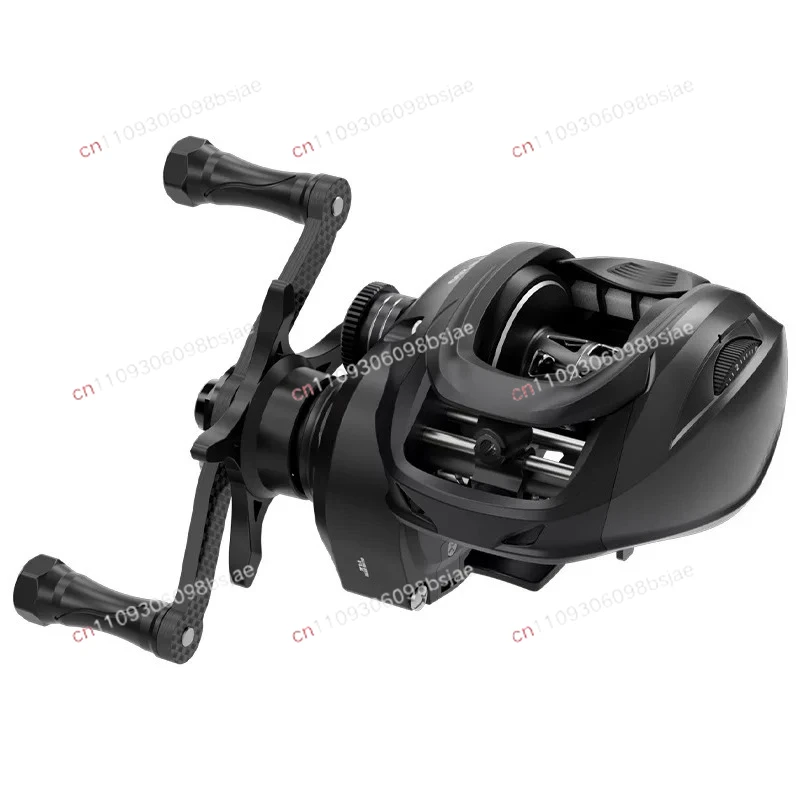 Carbon micro-object fish wheel 7g short shaft line cup 5 + 1bb special Ben polar night luya water drop wheel fishing horse mouth