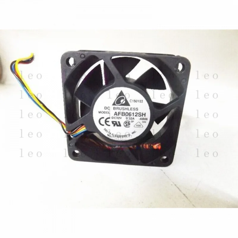 

FF 1 шт. вентилятор AFB0612SH DC12V 0,32A 6025 6 см 4-проводной двойной вентилятор охлаждения # F18