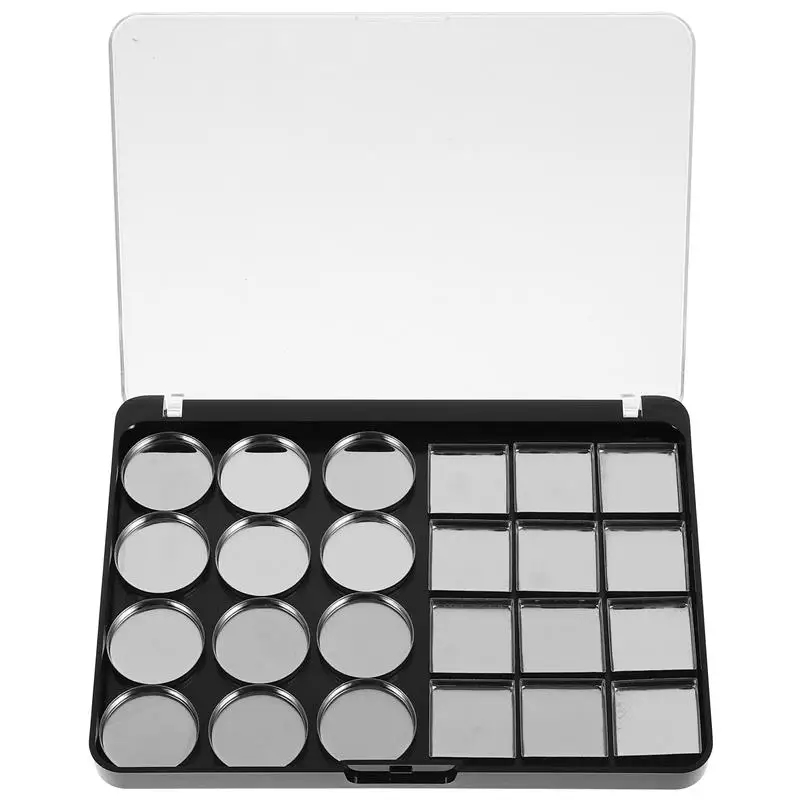 

10Grids Empty Eyeshadow Palette Eye Makeup Storage Dish For Women Girls Makeup Beginners DIY Eye Shadow Storage Box Tools