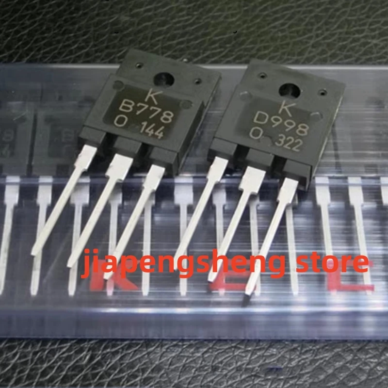 (5PCS) The new original authentic KTB778 KTD998 audio amplifier is directly inserted into TO-3P