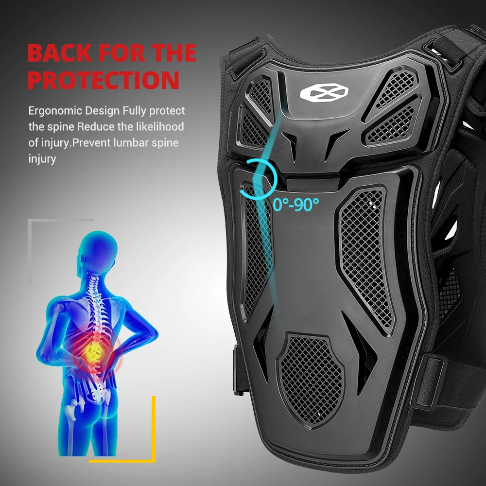 Men's Motorcycle Armor Vest Anti-Fall Motorbike Riding Jacket Armor Motocross Full Body Armor Pants Moto Protective Equipment - view 3