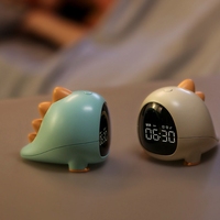 Kids Alarm Clock Dinosaur Digital Bedside Clocks Children's Sleep Trainer Wake Up LED Night Light Snooze Dropshipping