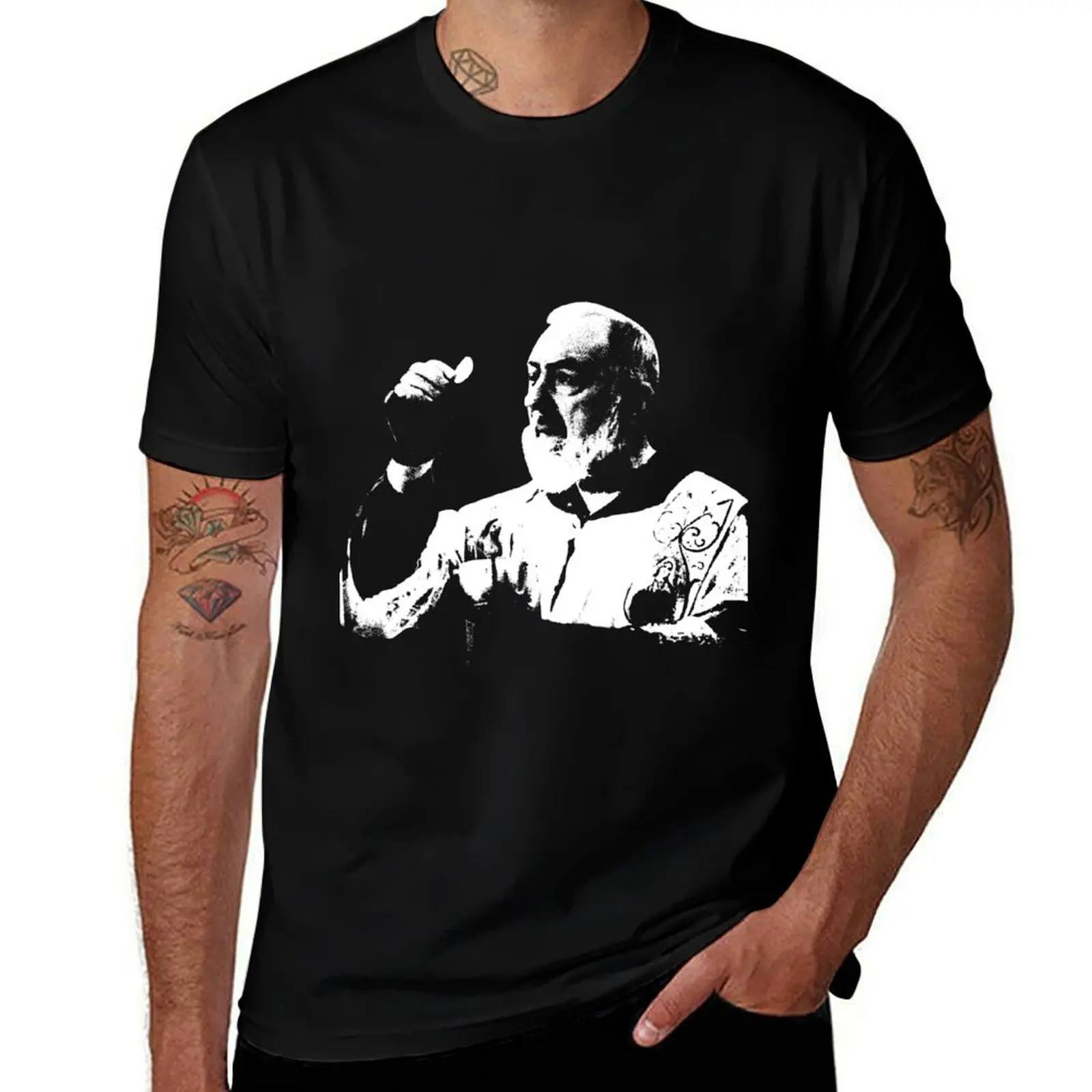 

Padre Pio T-Shirt High Elasticity Sports T-Shirt